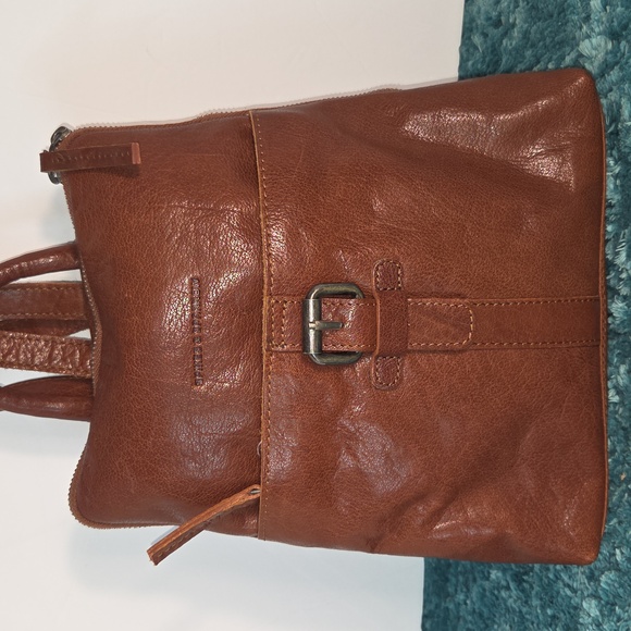 Spikes & Sparrow Elegant Vintage Brown Leather Women\'s Backpack Bag main image 13